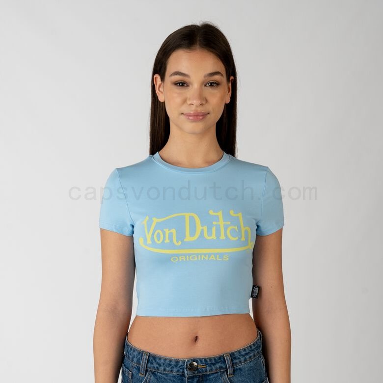 (image for) Outlet Von Dutch Originals -Arta T-Shirt, blue F0817888-01623